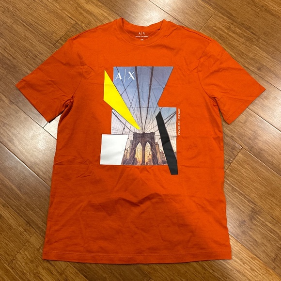 Armani Exchange short sleeve graphic top - Picture 1 of 6